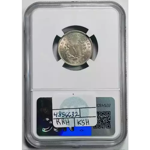 Nickel Five Cent Pieces-Liberty Head 1883-1913