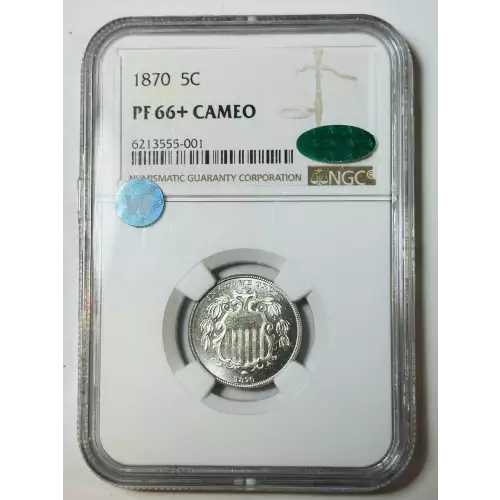 Nickel Five Cent Pieces-Shield 1866-1883 (4)