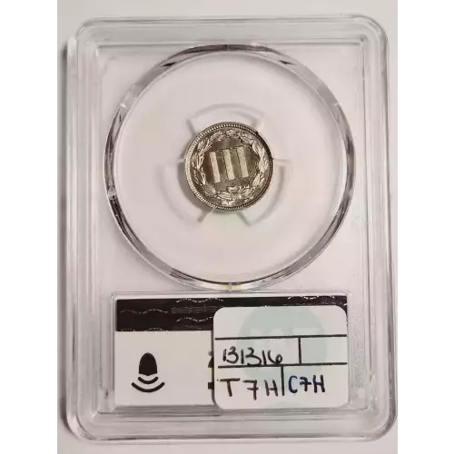 Nickel Three Cent Pieces 1865-1889