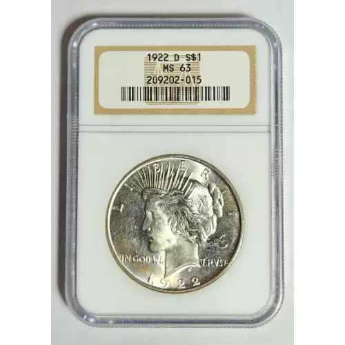 Peace Silver Dollar