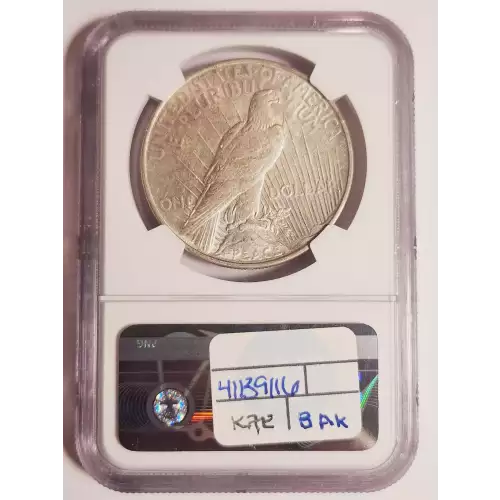 Peace Silver Dollar