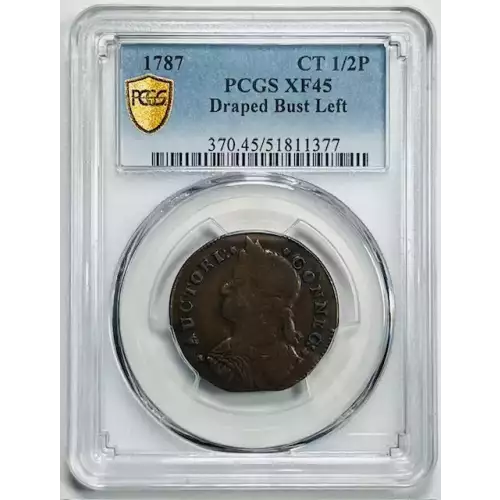 Post Colonial Issues -Coinage of the States-Connecticut -copper