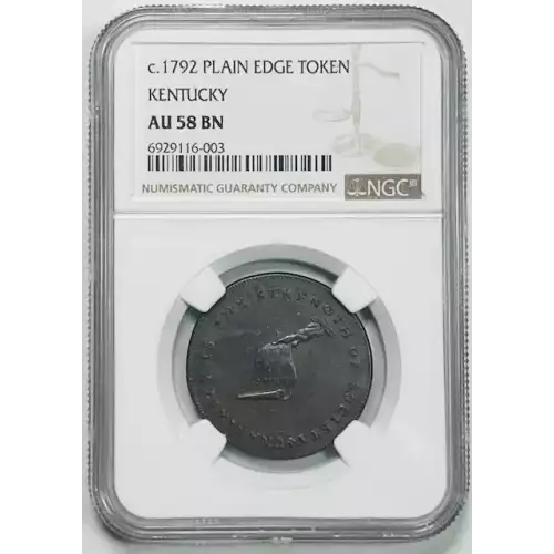 Post Colonial Issues -Private Tokens after Confederation--Kentucky Tokens -copper- 1 Token