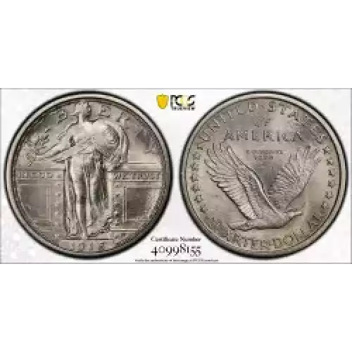 Quarter Dollars---Standing Liberty (3)