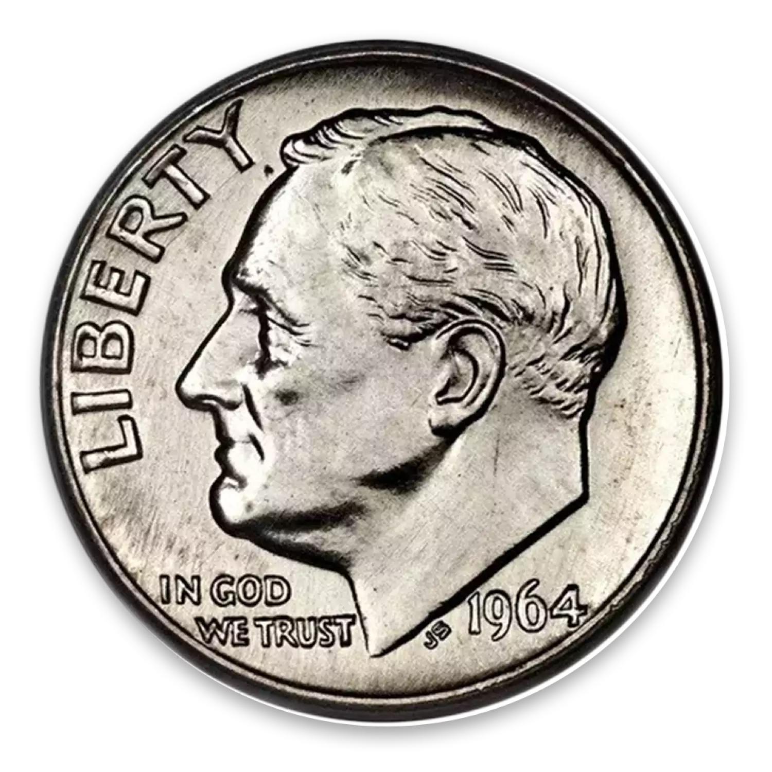 Roosevelt Dime (1946 to 1964) - XF - Bob Paul Rare Coins