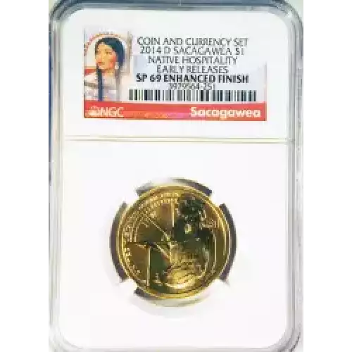 Sacagawea 2000-2017 - Brass Dollar