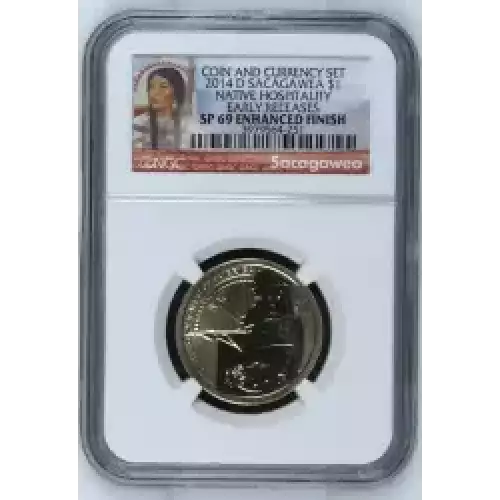 Sacagawea 2000-2017 - Brass Dollar