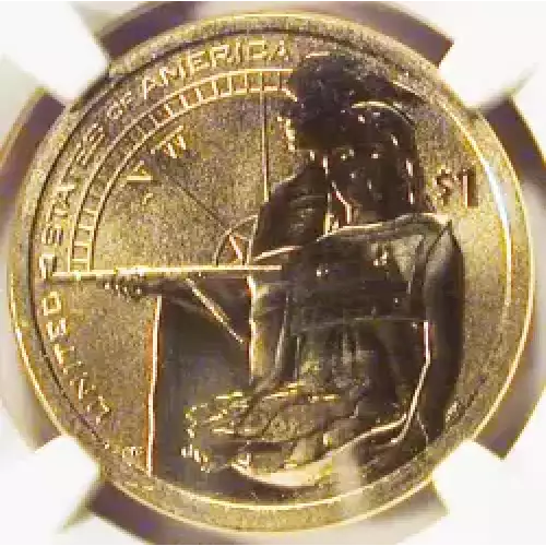 Sacagawea 2000-2017 - Brass Dollar