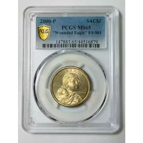 Sacagawea 2000-2017 - Brass Dollar