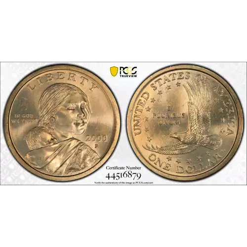 Sacagawea 2000-2017 - Brass Dollar