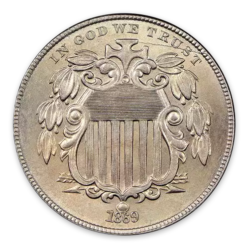 Shield Nickel (1866 - 1883) - Circ