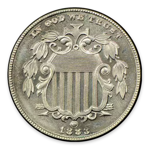 Shield Nickel (1866 - 1883) - MS+