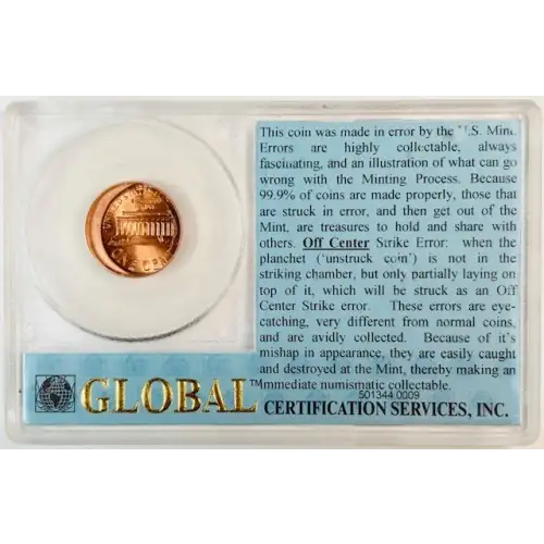 Small Cents-Lincoln, Memorial Reverse 1959-2006 -Copper