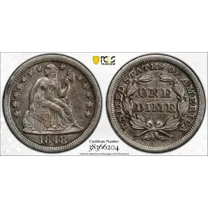 1848 10C S.S. Central America #2 (with Pinch) (2)