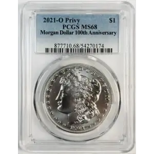2021-O Privy $1 Morgan Dollar 100th Anniversary