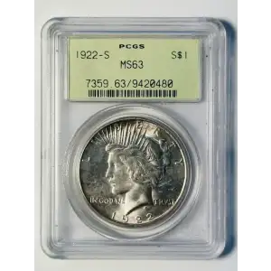 Peace Silver Dollar