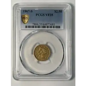 1867-S $2.50 (3)