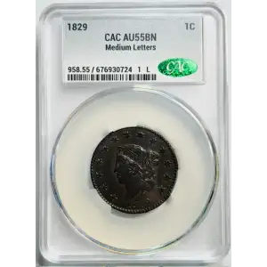 1829 Medium Letters 1c BN (2)