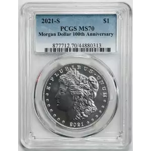 2021-S $1 Morgan Dollar 100th Anniversary