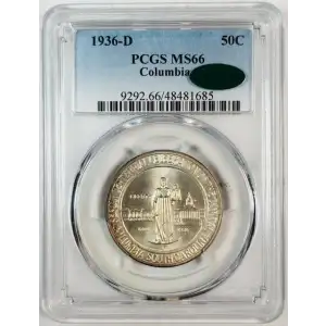 1936-D 50C Columbia