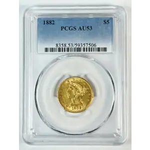 1882 $5