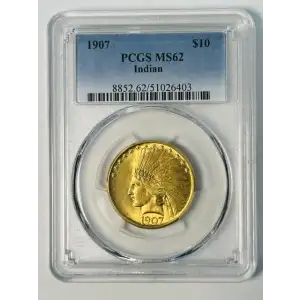 1907 $10 Indian