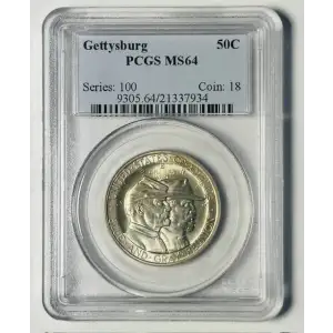1936 50C Gettysburg
