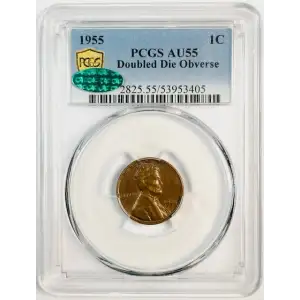 1955 1C Doubled Die Obverse, BN (3)