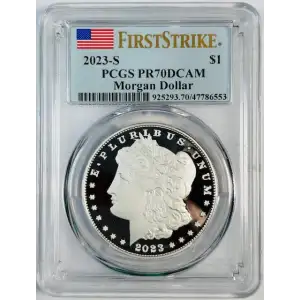 2023-S $1 Morgan Dollar First Strike, DCAM