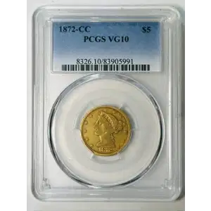 1872-CC $5