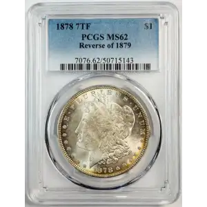 1878 7TF $1 Reverse of 1879