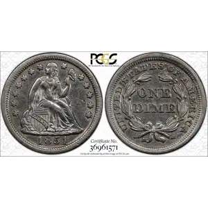 1851 10C S.S. Central America #2 (with Pinch) (2)