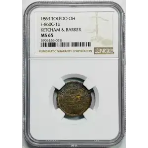 1863 F-860C-1b KETCHAM & BARKER