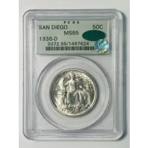 1936-D 50C San Diego