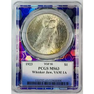 1923 $1 VAM 1A, Whisker Jaw TOP 50 (2)