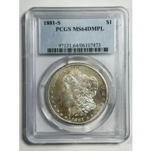 1881-S $1, DMPL