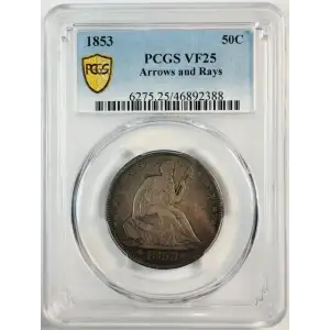 Half Dollars---Liberty Seated 1839-1891 -Silver- 0.5 Dollar