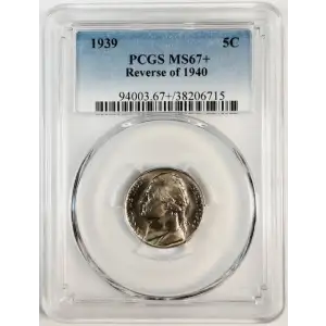 1939 5C Reverse of 1940