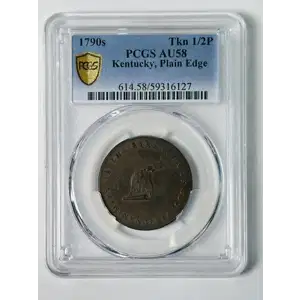 1790s Tkn 1/2P Kentucky, Plain Edge, BN (3)